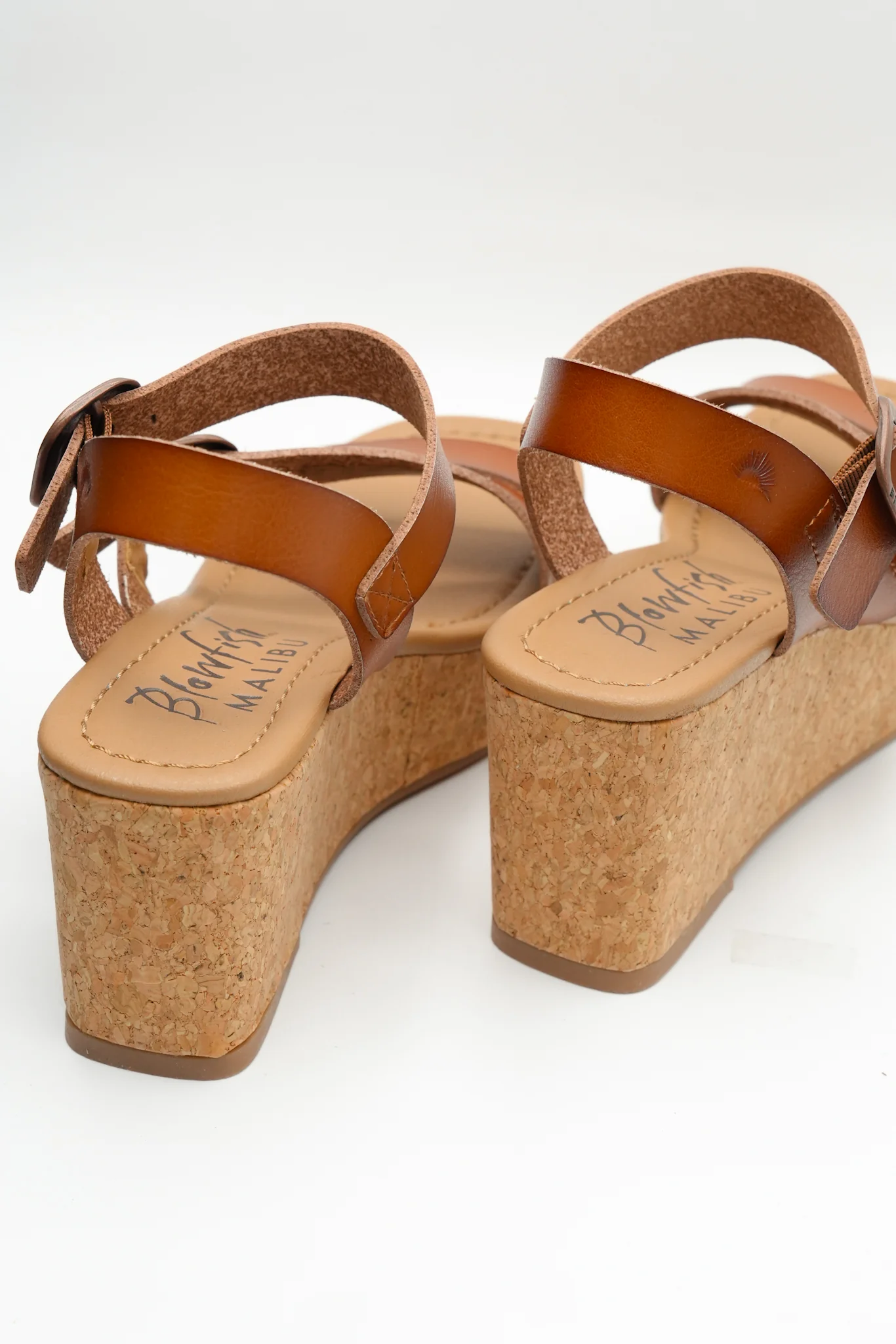 Blowfish Vegan Leather Cork Platform Wedge Sandal - Image 7