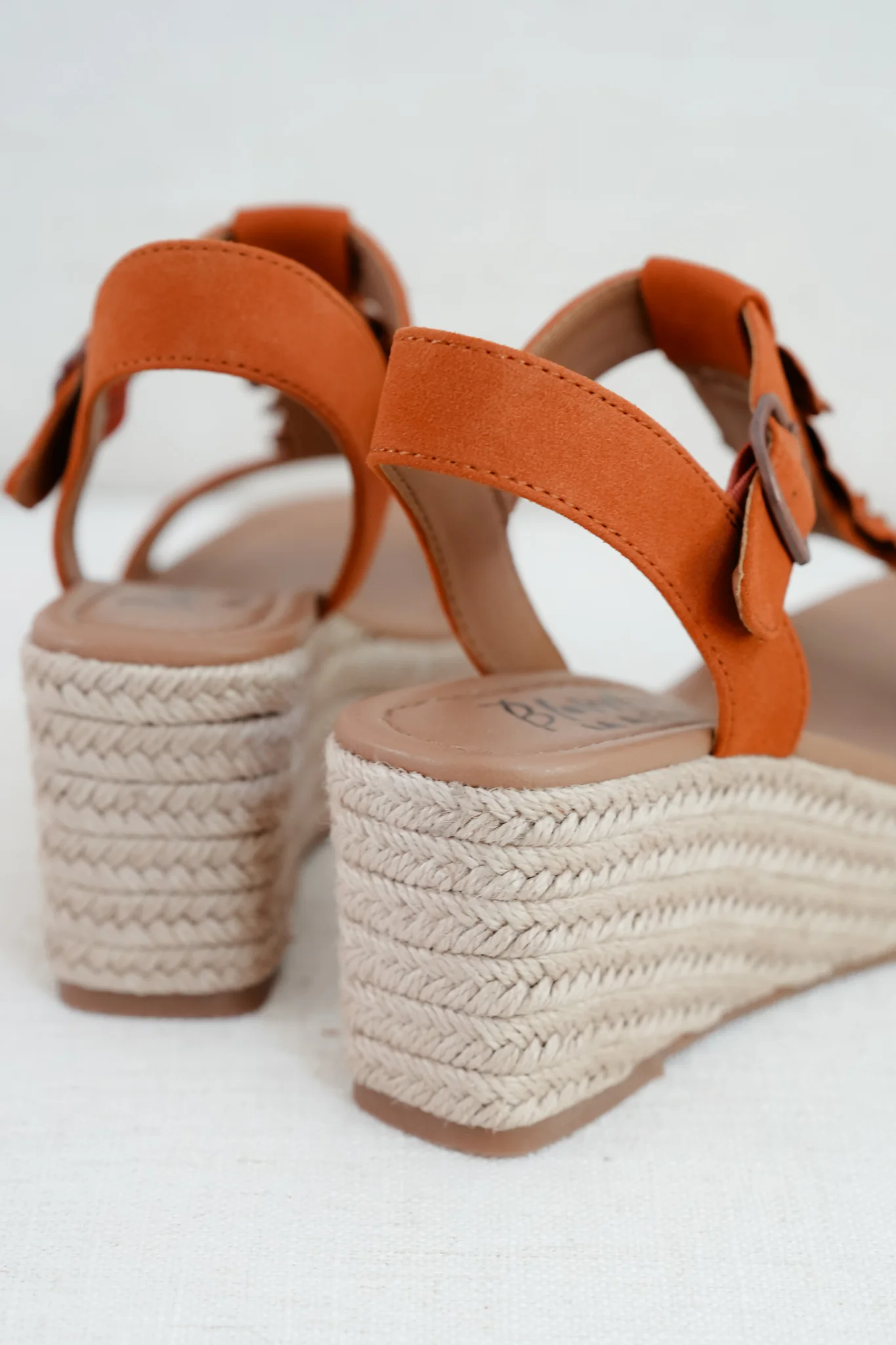Blowfish Braided Raffia Platform Wedge Sandal with Floral Detail - Image 6