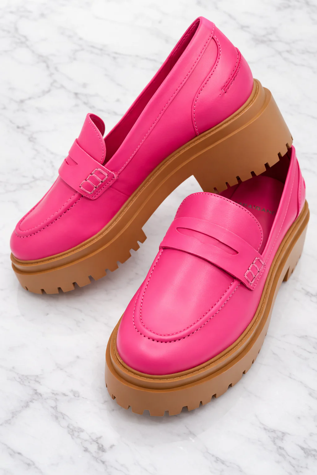 Chunky Lug Sole Platform Loafer