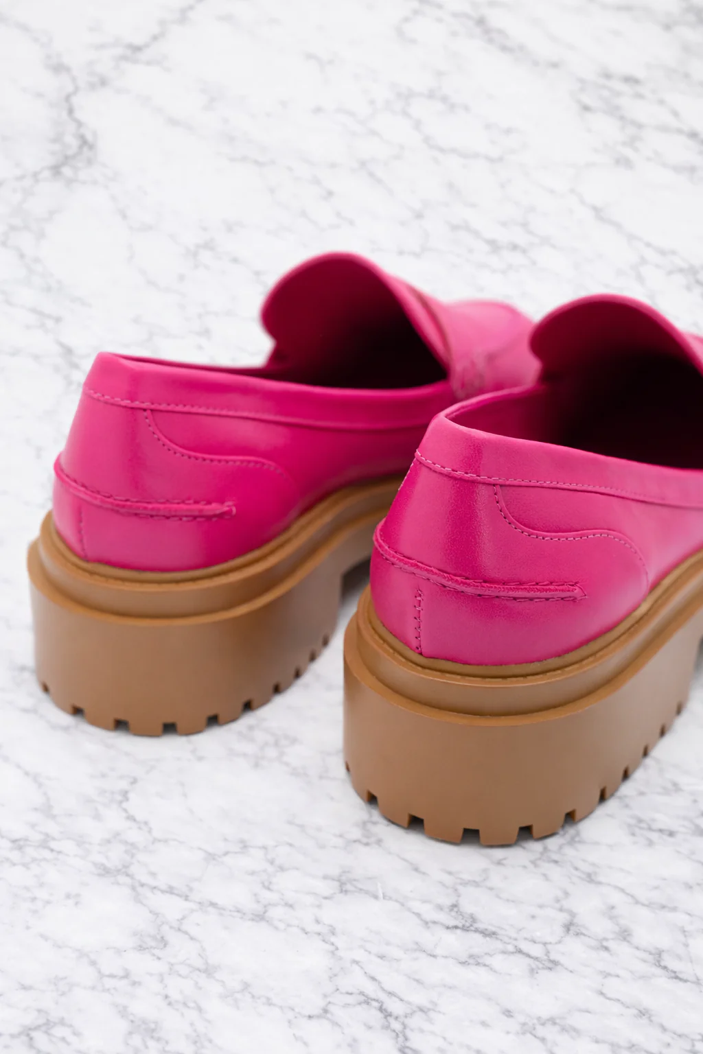 Chunky Lug Sole Platform Loafer - Image 3