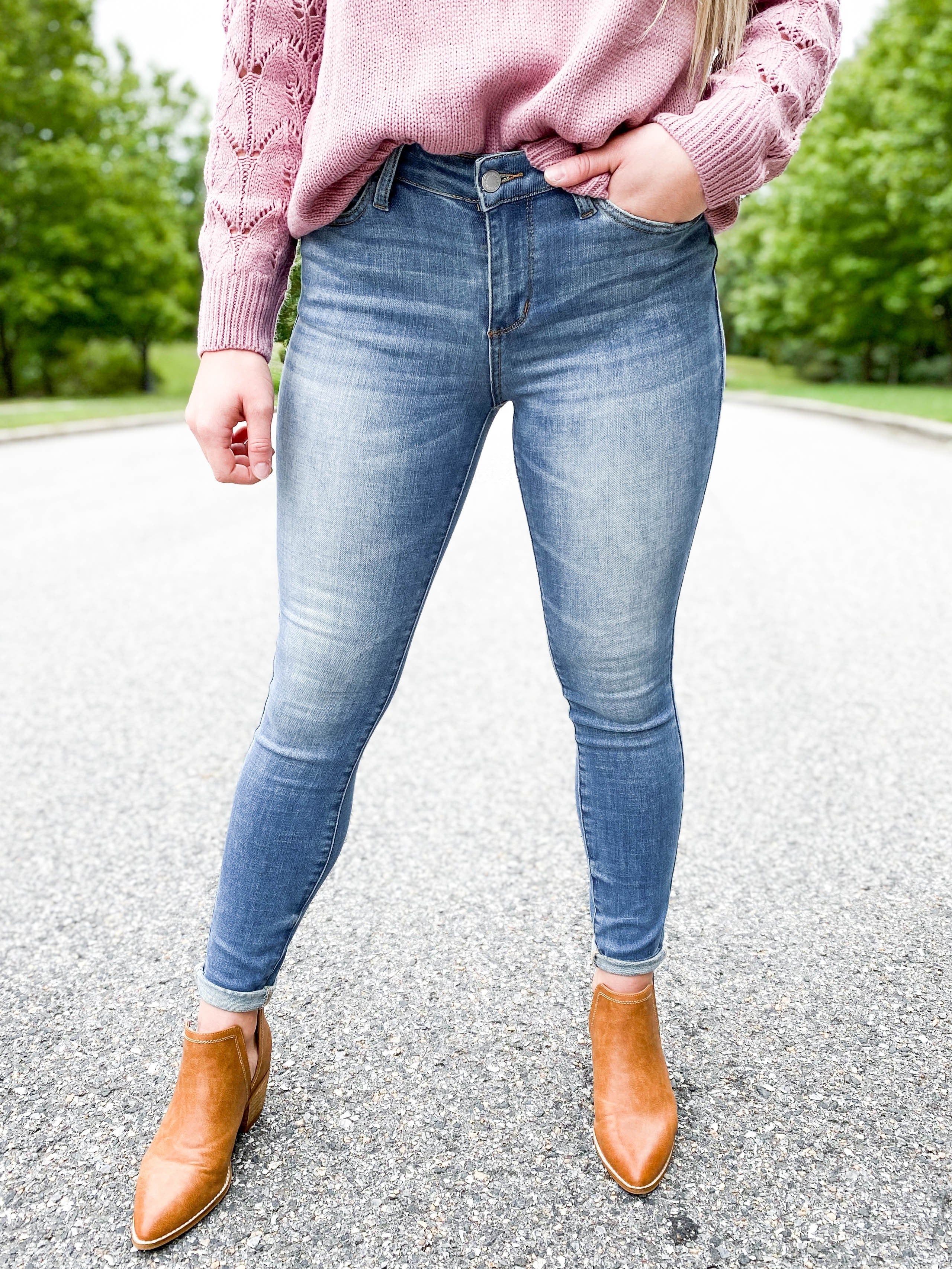 Judy Blue BEST DAMN SKINNIES EVER (BDS) Pin Tacked Non-Distressed - Image 8