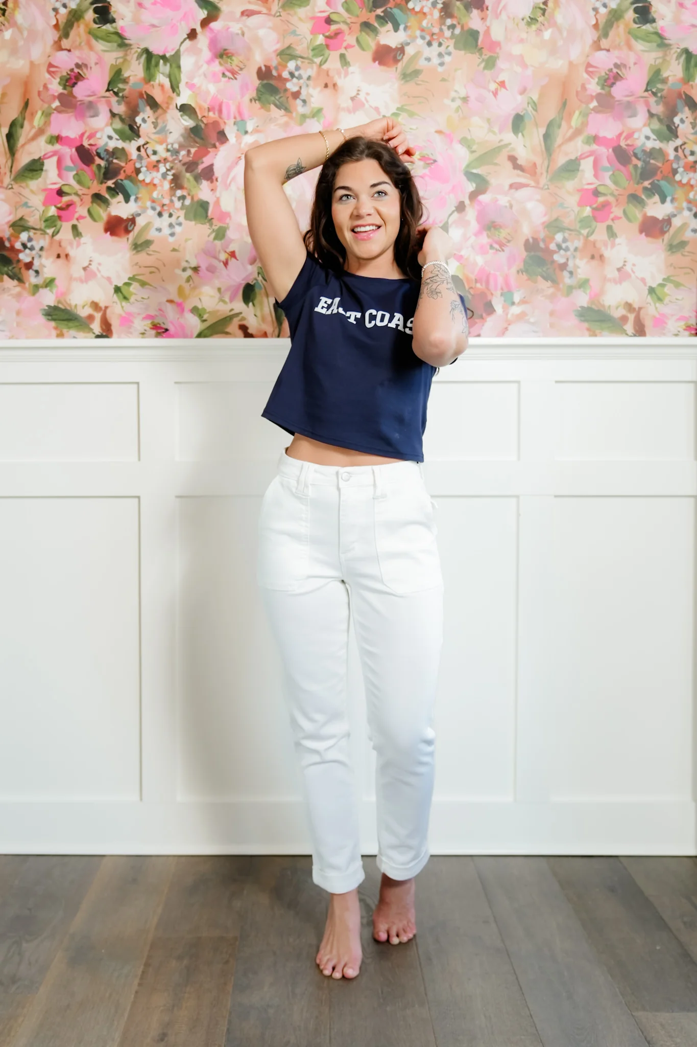Judy Blue High Rise White Aurora Weekender Jean - Image 5