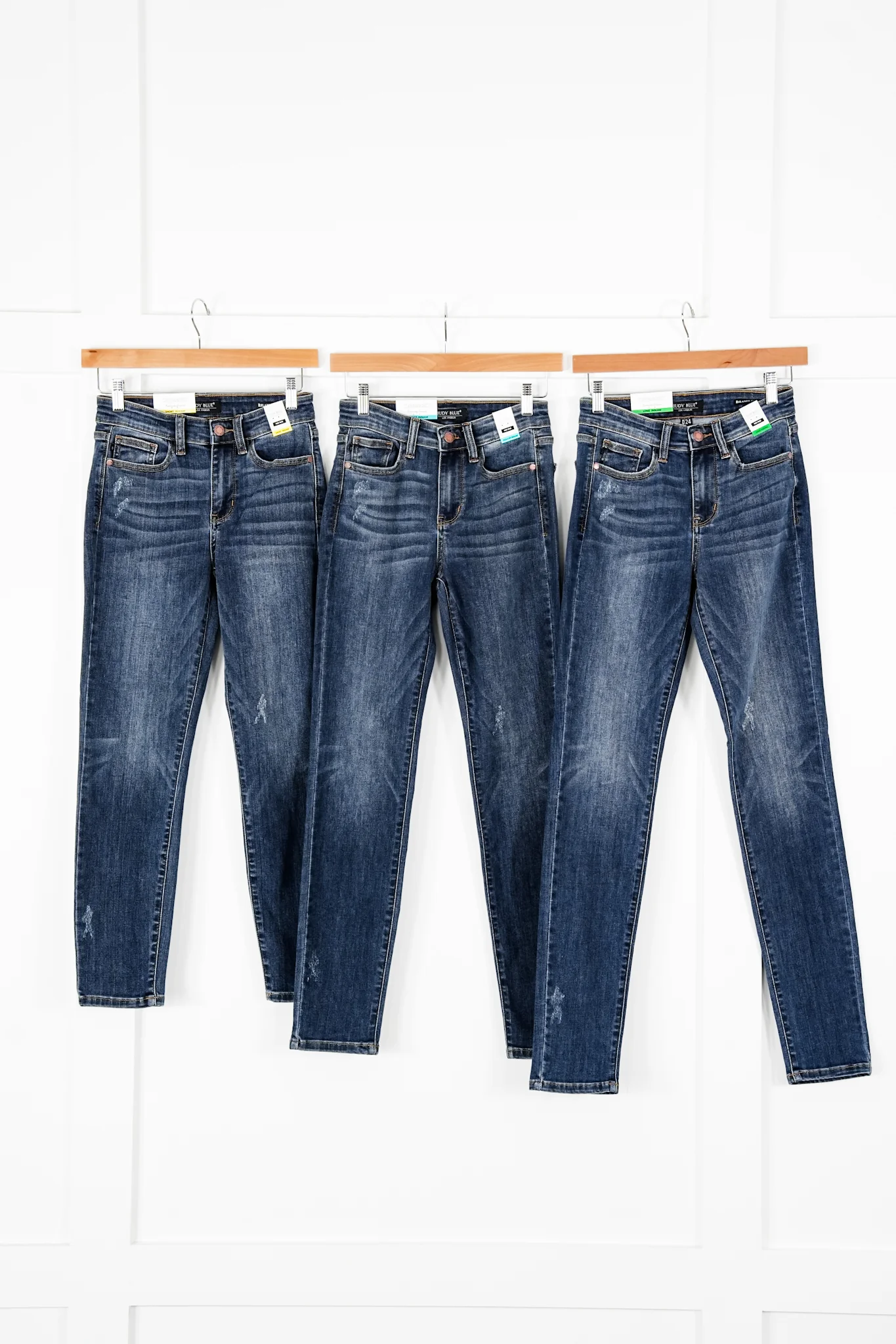 Judy Blue Meant To Be Mid Rise Dark Wash Multiple Inseam Relaxed Fit Jeans - Image 18