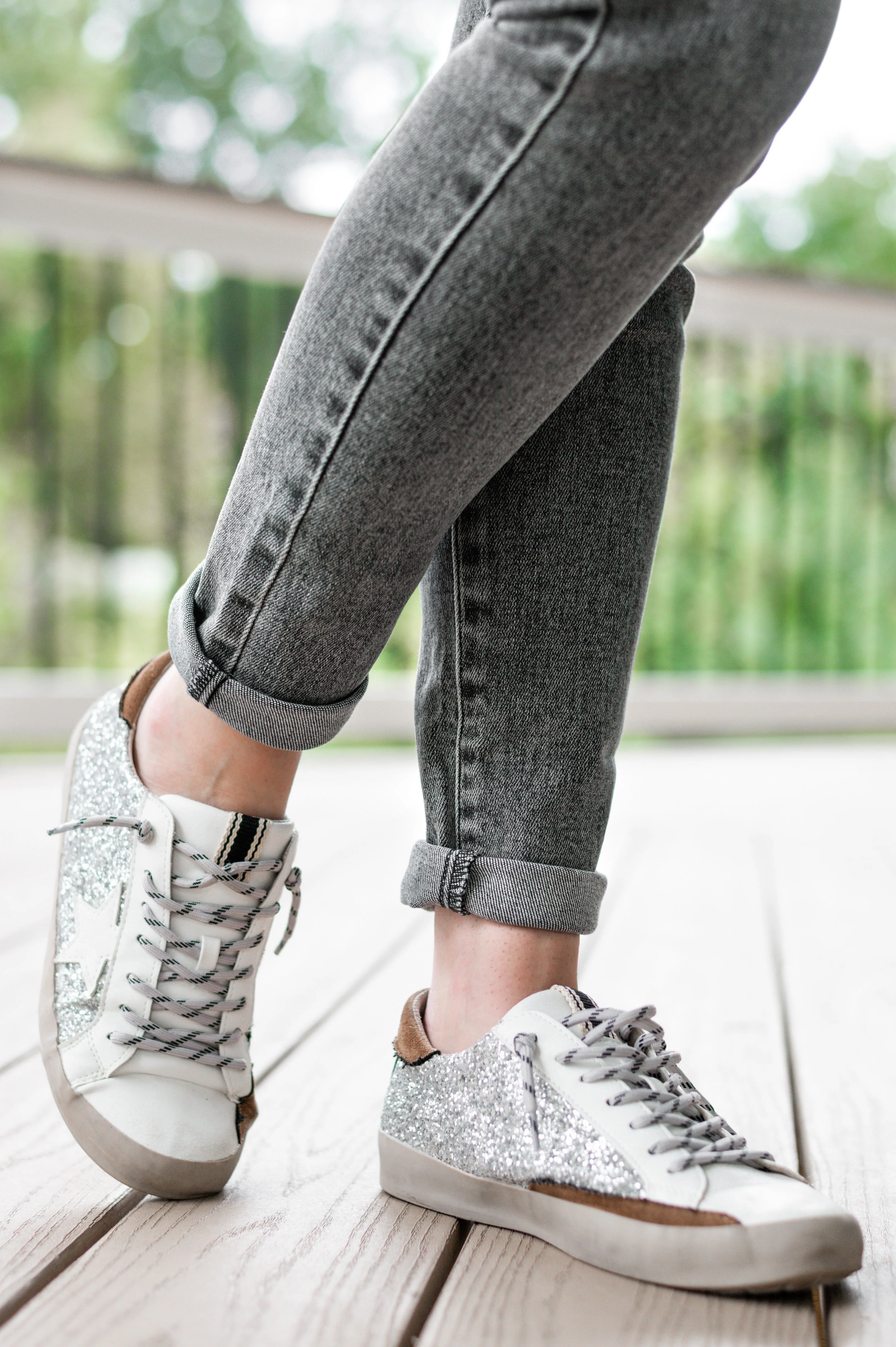 KanCan  Trend Setter Grey Non-Distressed Super Skinny Jeans - Image 4
