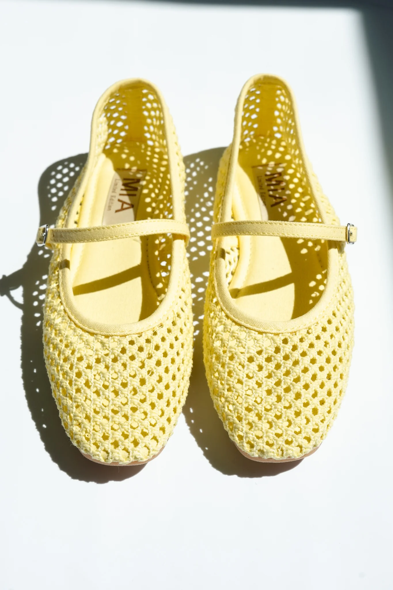 MIA Mesh Mary Jane Flat with Buckle Strap - Image 4