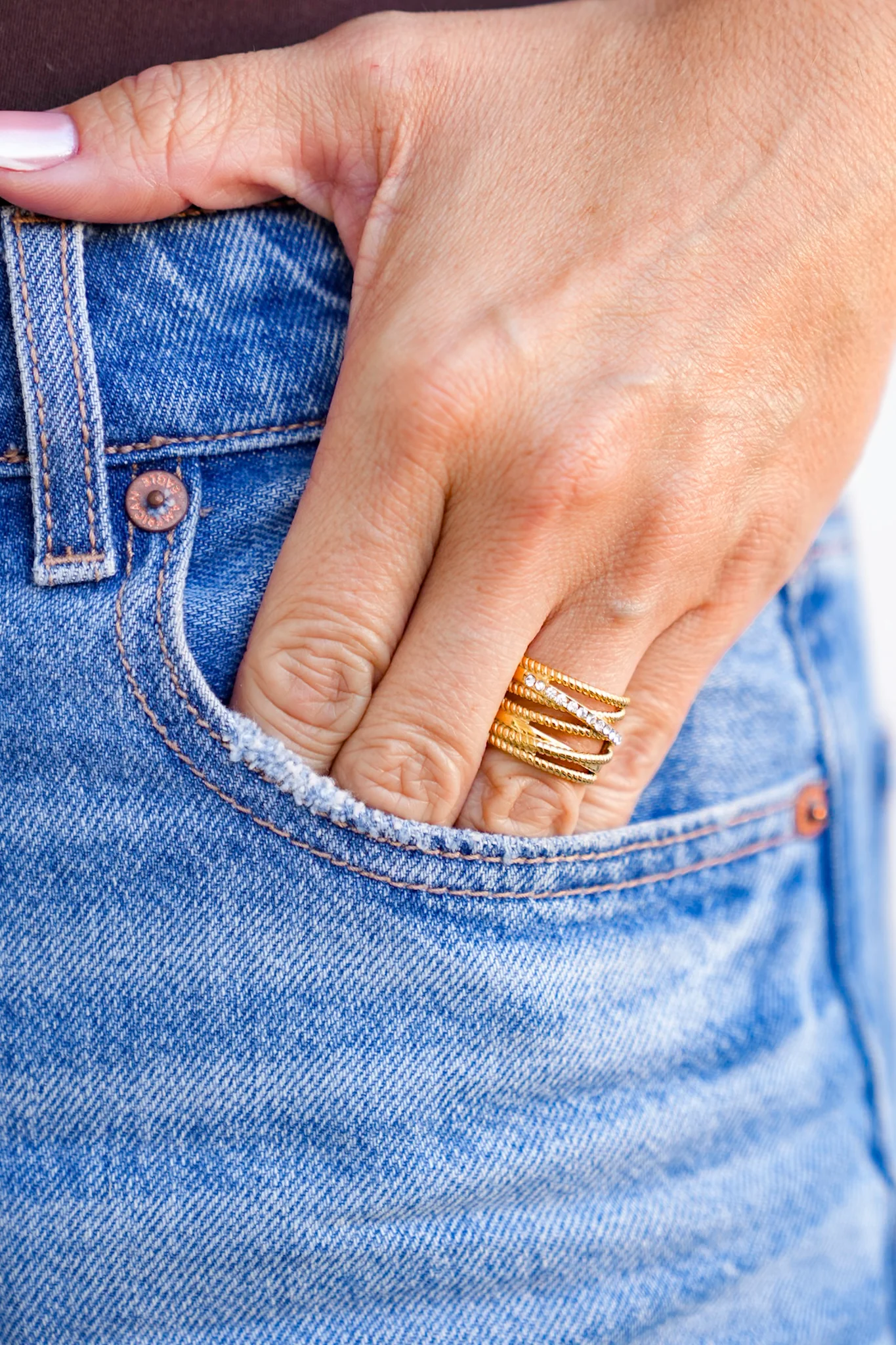 Mila + Stevie Holiday Bling Ring - Image 4