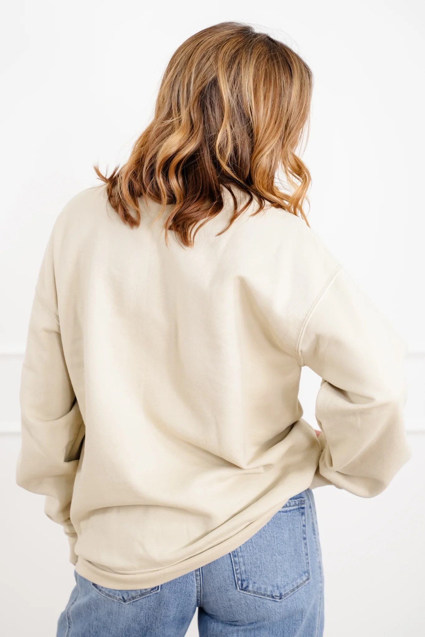 Plus/Reg Long Sleeve "Fit Shaced" Graphic Sweatshirt - Image 4