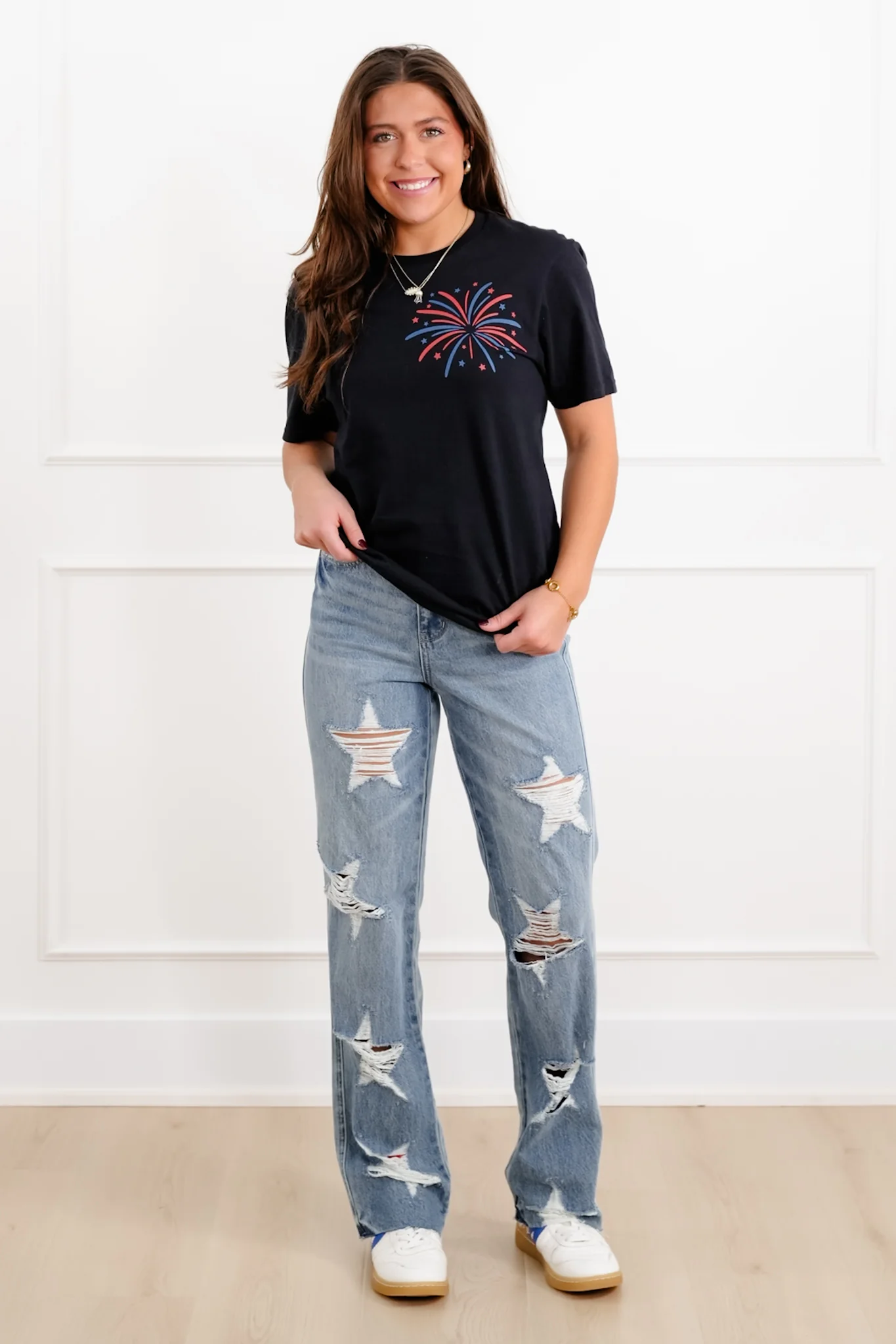 Plus/Reg Short Sleeve "Boom Bitch Get Out The Way" Graphic Tee - Image 4