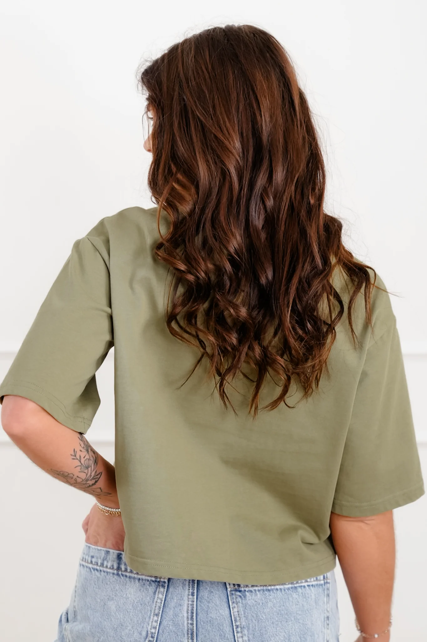 Plus/Reg "The Marlow" Nico Threads Short Sleeve Crew Neck Top - Image 5