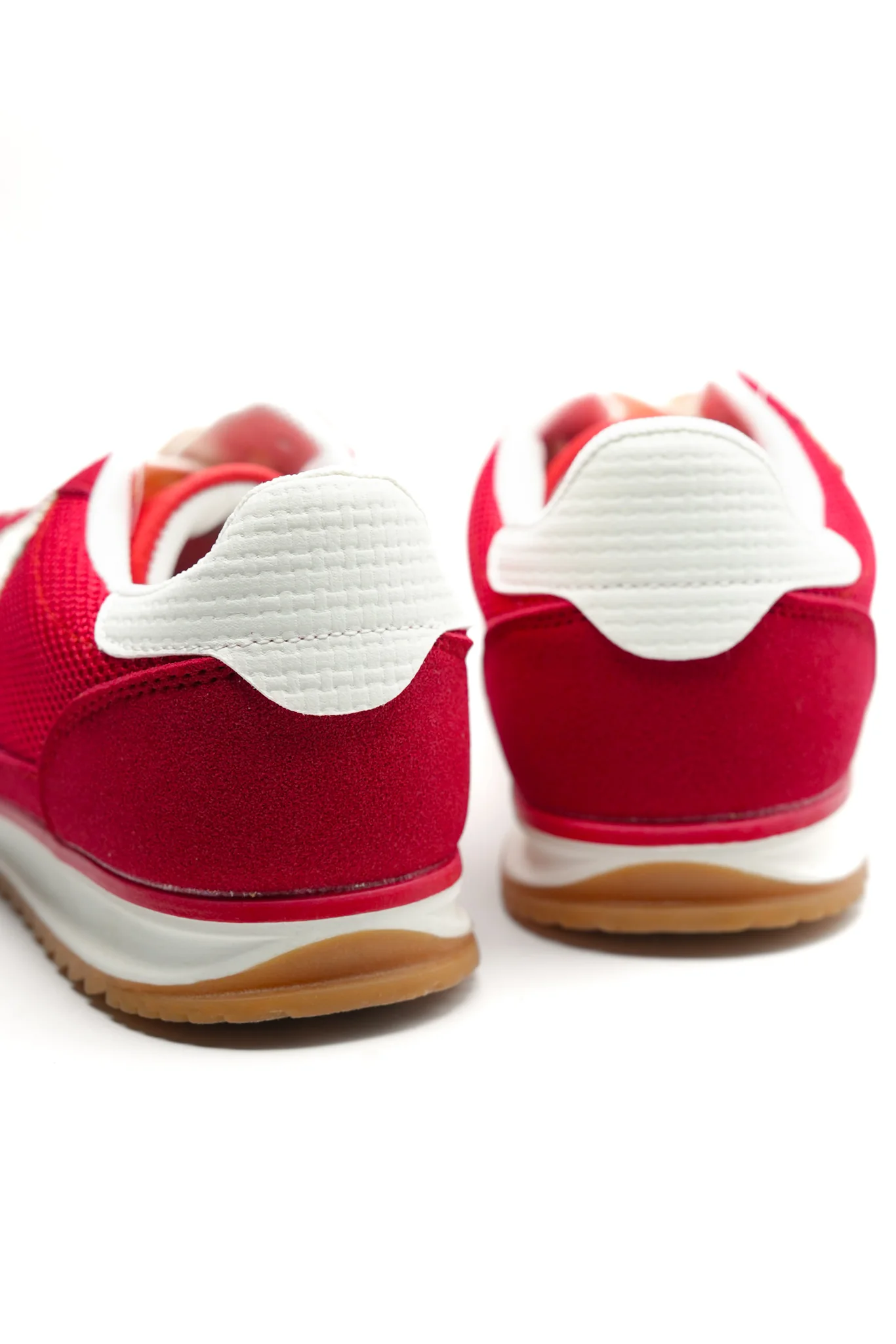 Restock! Retro Mesh Vegan Suede Lace Up Sneaker - Image 4