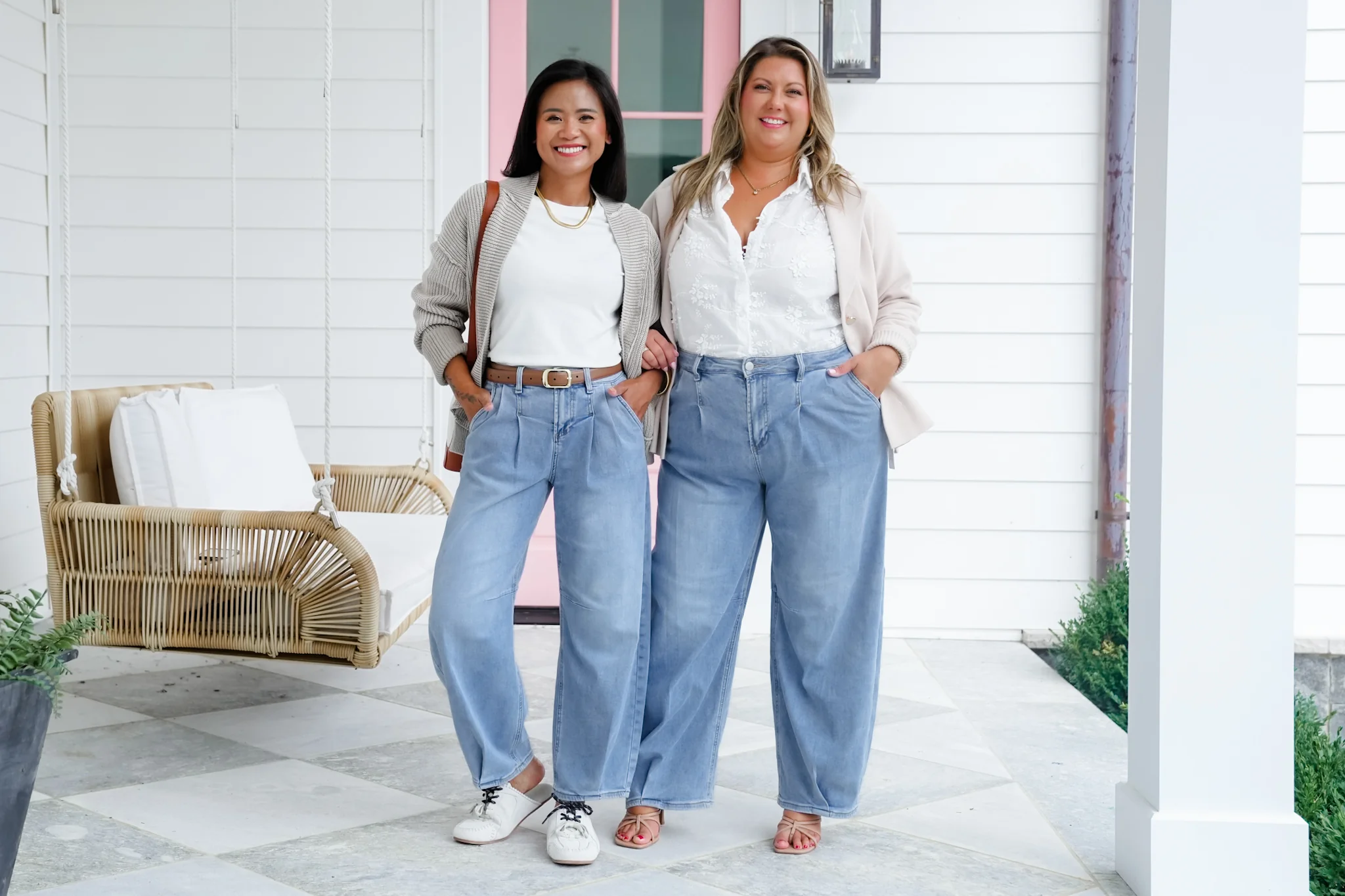 Risen The Easy Street Wide-Leg Pleated Barrel Jeans - Image 12