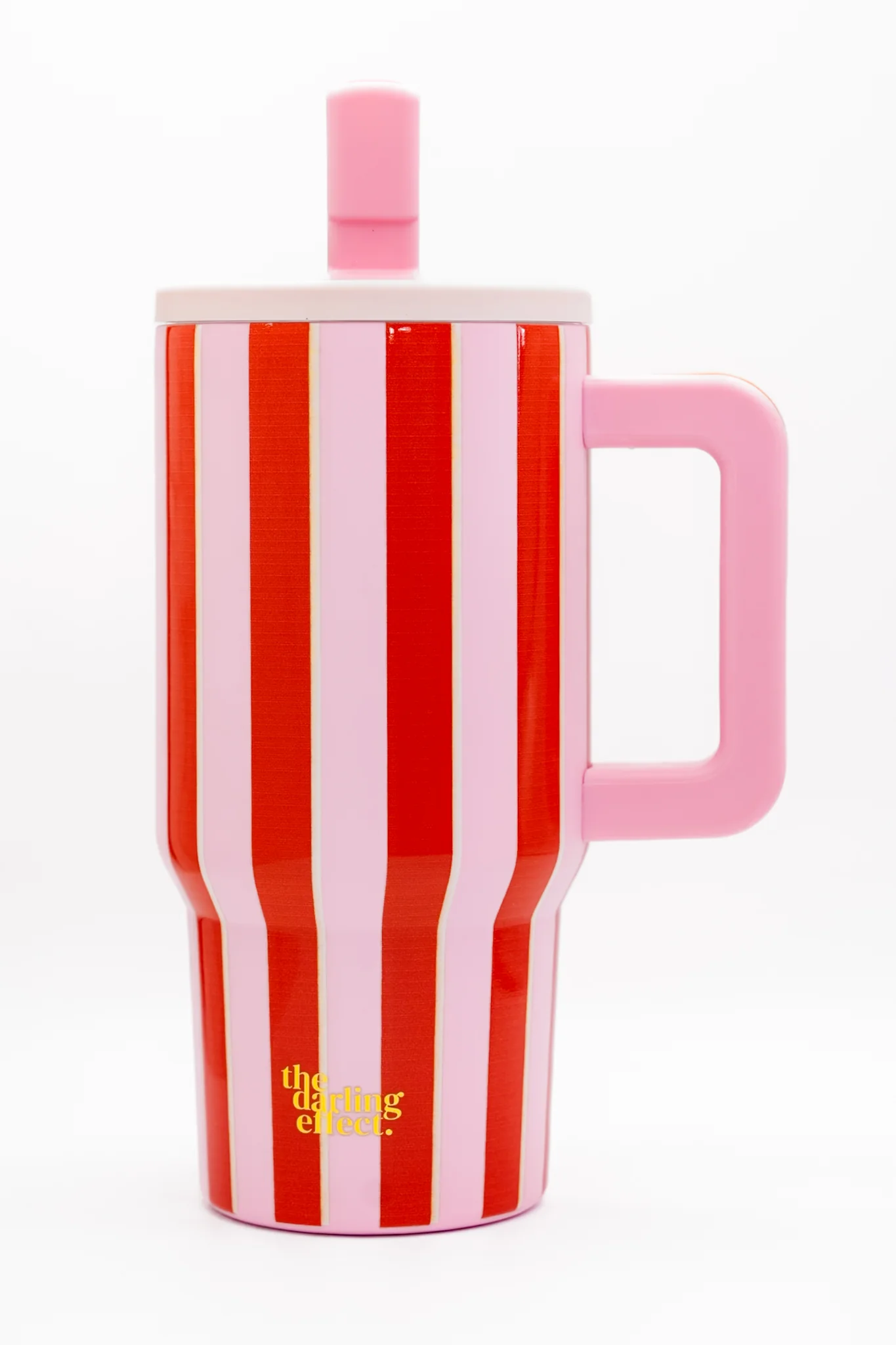 Sicily Stripes Pink Drinkware - Image 3
