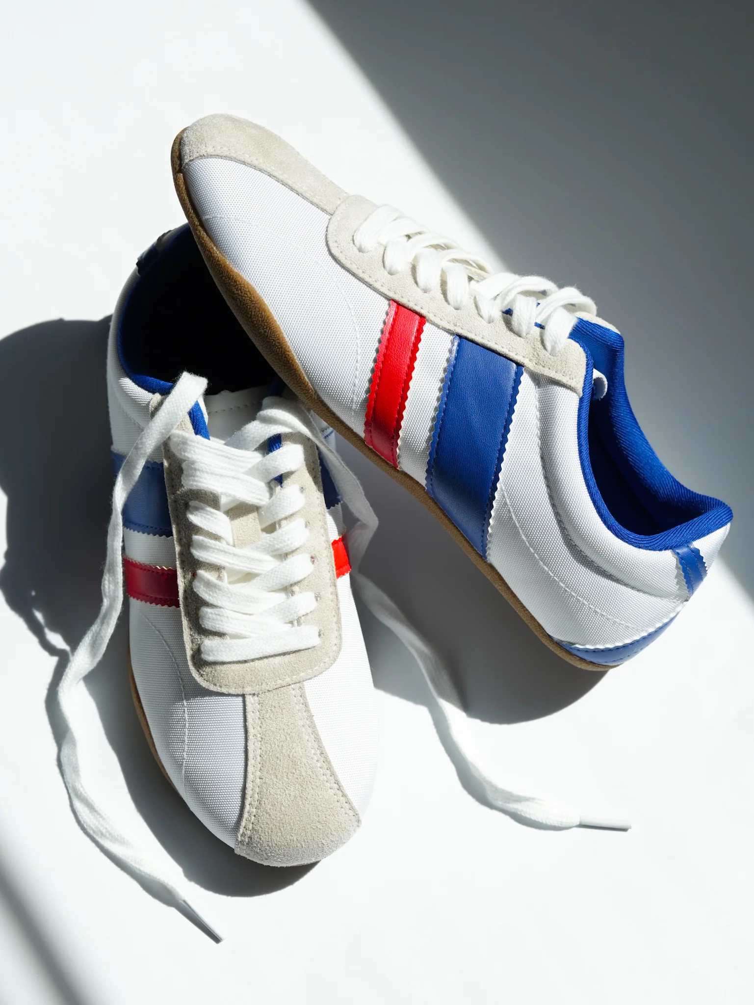 Vegan Suede Minimalist Canvas Lace Up