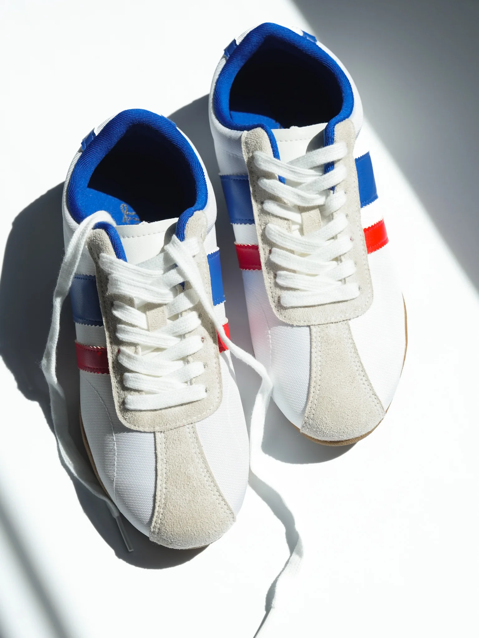 Vegan Suede Minimalist Canvas Lace Up - Image 3