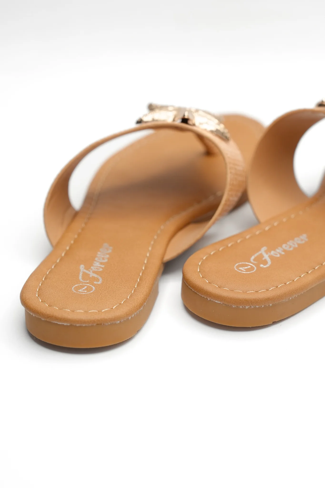Woven Raffia Starfish Accent Thong Sandal - Image 5